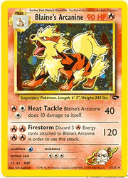 001 Blaine's Arcanine